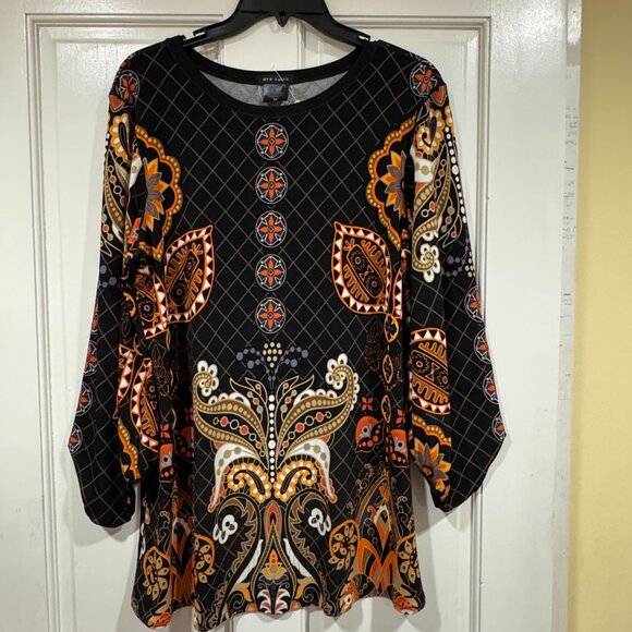 NEW with Tags Eva Varro Tunic Top sz M - Picture 6 of 6